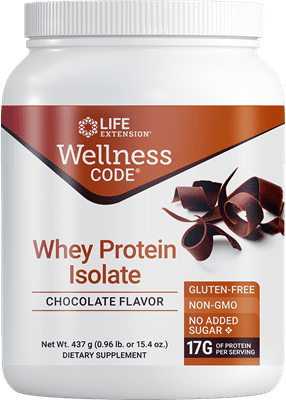 Life Extension - Wellness Code Whey Protein Isolate 437 grams