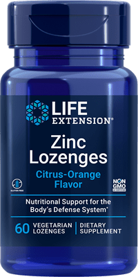 Life Extension -  Zinc Lozenges 60 vegetarian lozenges