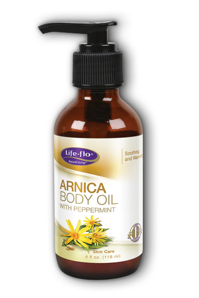Life-Flo - Arnica Body Oil w/Peppermint 4oz Oil-UNAVAILABLE