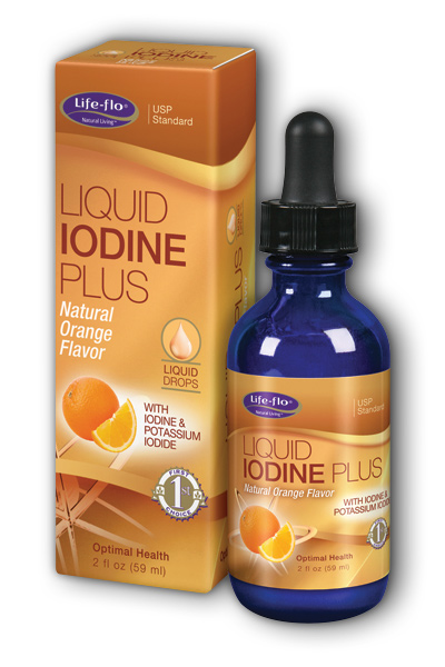 Life-Flo - Liquid Iodine Plus Orange 2 oz Liquid