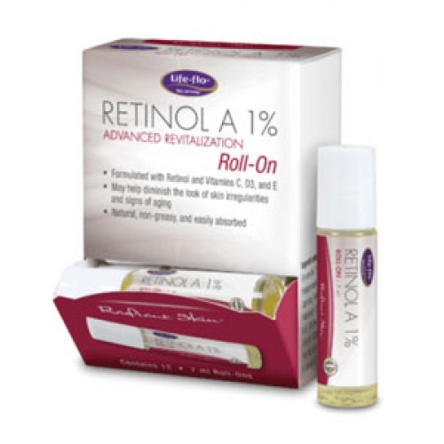Life-Flo - MA - Counter Display - Retinol A 1% Roll-on 12x 7ml Roll-On-OUT OF STOCK