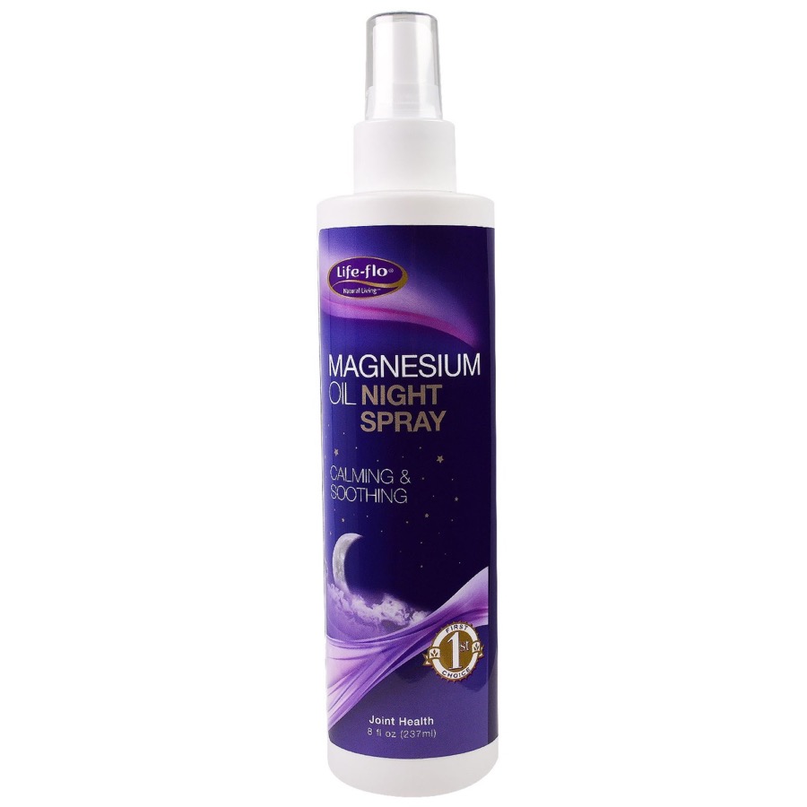 Life-Flo - Magnesium Oil Night Spray 8oz Spray