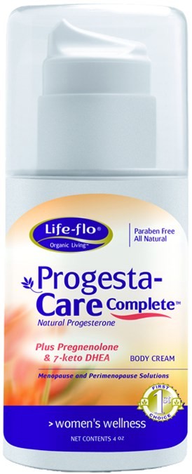 Life-Flo - Progesta-Care Complete w/Pregnenolone & 7-Keto 4oz Cream-OUT OF STOCK