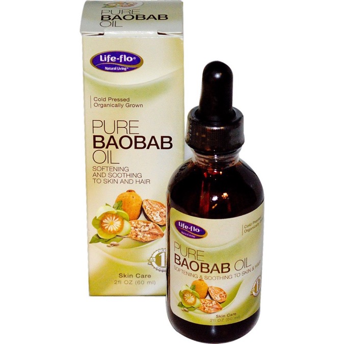 Life-Flo - Pure Baobab Oil Organic 2oz Oil