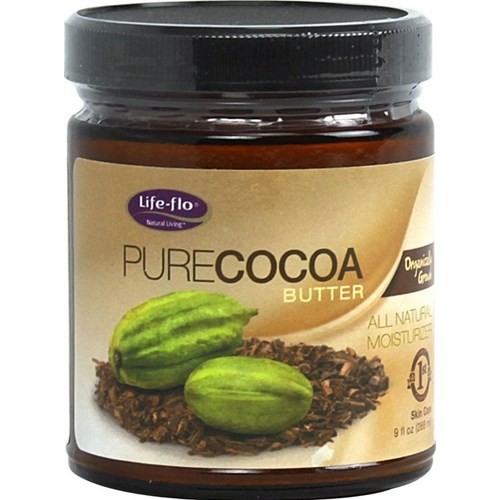 Life-Flo - Pure Cocoa Butter Organic 9oz Butter