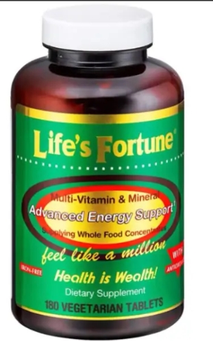 Life's Fortune - Multi-Vitamin 180 Veg Tab 60 Servings