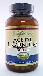 Life Time Acetyl L-Carnitine 500mg 60 Cap