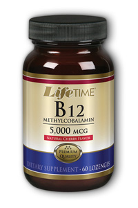 Life Time B-12 Cherry/5000mcg 60 Loz