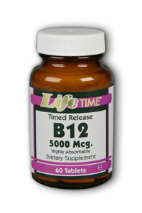 Life Time B-12 TR 5000mcg 60 Tab