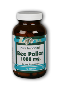 Life Time Bee Pollen, Pure Imported 1000mg 90 Tab