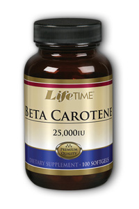 Life Time Beta Carotene 25,000iu 100 Sg