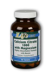 Life Time Cal Citrate w/Mag 1000mg 90 Tab