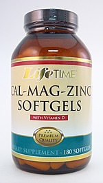 Life Time Cal Mag Zinc  180 Sg-OUT OF STOCK
