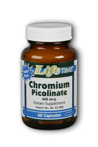 Life Time Chromium Picolinate 400mcg 60 Cap