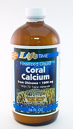 Life Time Fossilized Coral Calcium Orange Van 16oz Liq