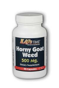 Life Time Horny Goat Weed 500mg 90 Cap