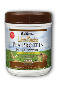 Life Time Life's Basics Pea Protein-Chocolate Choc 1.2lb Pwd-**BEST BY 8/20**