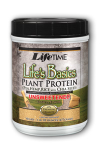 Life Time Life's Basics Protein Unsweetened Van 1.2lb Pwd     TEMPORARILY UNAVAILABLE