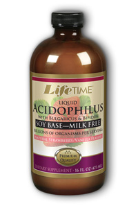 Life Time Milk Free Acidophilus Strawberry Strawberry 16oz Liq