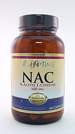 Life Time N-Acetyl L-Cysteine 500mg 60 Cap TEMPORARILY UNAVAILABLE