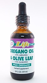 Life Time Olive Leaf & Oregano Natural 2oz Liq