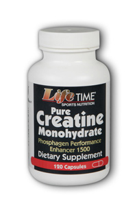 Life Time Pure Creatine Monohydrate 750mg 120 Cap-OUT OF STOCK