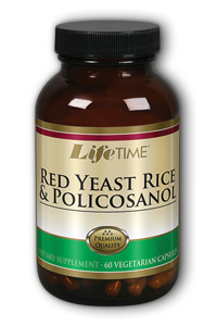 Life Time Red Yeast Rice & Policosanol 1200mg/25mg 60 Vcp