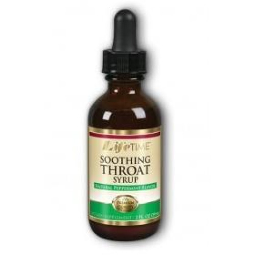 Life Time Soothing Throat Pepperming Flavored 2 oz.