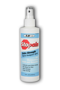Life Time Stop Pain Natural 8oz Spy     TEMPORARILY UNAVAILABLE