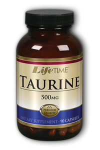 Life Time Taurine 500mg 90 Cap