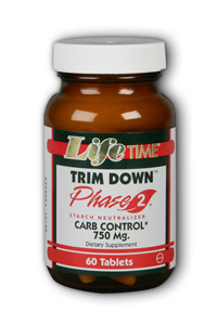 Life Time Trim Down 2 Carb Control  60 Tab