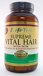 Life Time Vital Hair w/MSM  120 Cap
