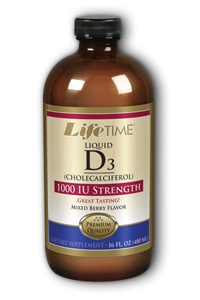 Life Time Vitamin D3 1000IU Mixed Berry Mixed Berry/1000iu 16oz Liq-UNAVAILABLE