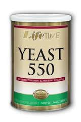 Life Time Yeast 550 Unflavored 25 Pwd