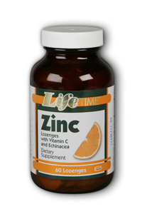 Life Time Zinc Lozenge Orange 60 Loz
