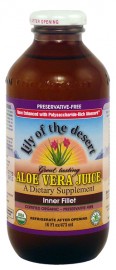 Lily of the Desert Aloe Vera Juice Preservative Free 16 oz