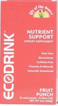 Lily Of The Desert Ecodrink Fruit Punch 24Ct 6Oz