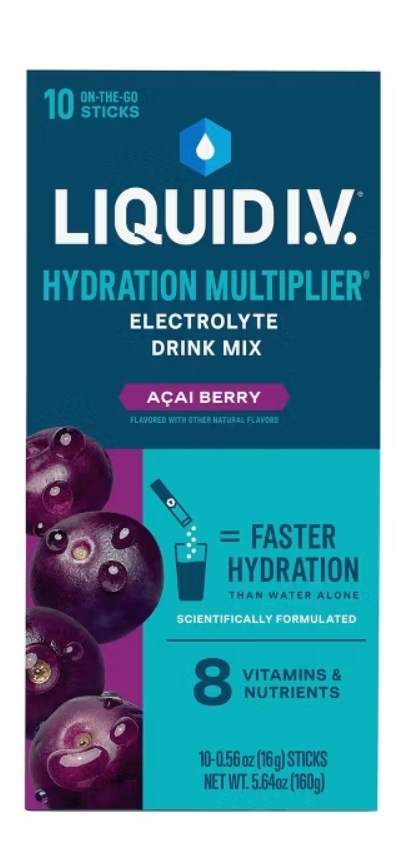 LIQUID IV Hydration Acai Berry 10Ctbx 5.65Oz