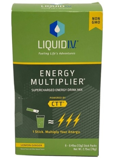 LIQUID IV Hydration Energy 6Ct Bx 2.75Oz