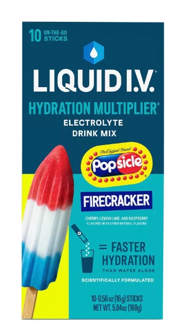 LIQUID IV Hydration Firecracker 10Ctbx 5.64Oz
