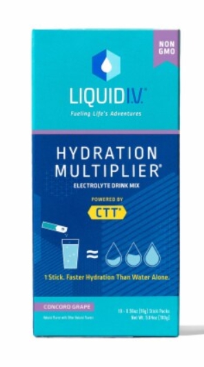 LIQUID IV Hydration Grape 10Ct Bx 5.64Oz