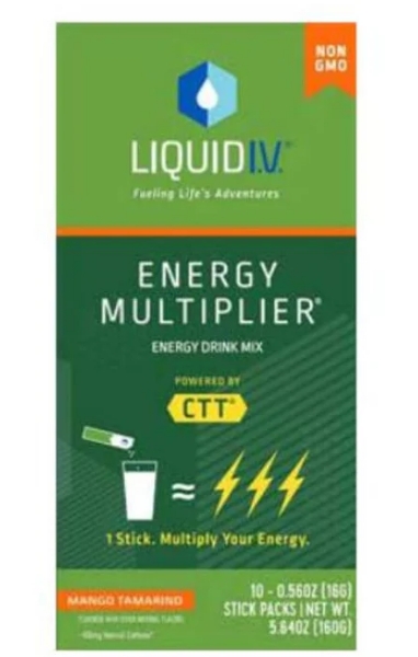 LIQUID IV Hydration Mango 10Ctbx 5.64Oz