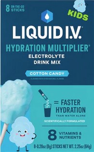 LIQUID IV Kids Cotton Candy 8Ct 2.25Oz