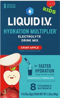 LIQUID IV Kids Crisp Apple 8Ct 2.25Oz
