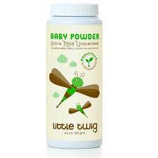 little twig Baby Powder,Unscented 4.5 Oz