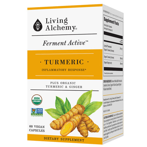 Living Alchemy Ferment Active Turmeric: Inflammatory Response 120 capsule