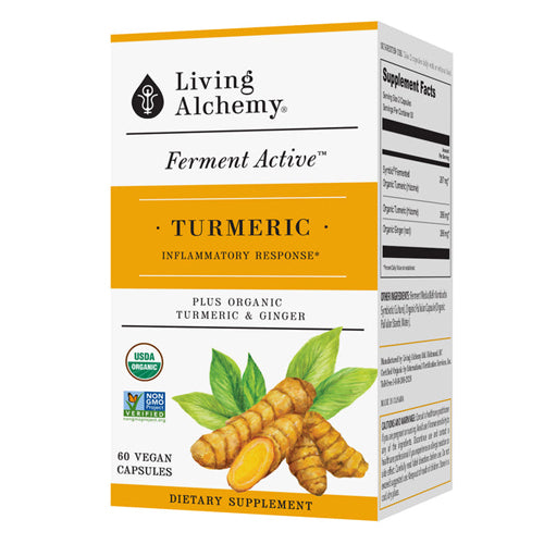 Living Alchemy Ferment Active Turmeric: Inflammatory Response 60 capsule