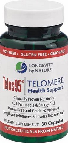 LONGEVITY by NATURE Telomere Health Support 95 mg 30 capsule