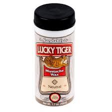 Lucky Tiger Barbershop Mustache Wax Neutral 1.7 oz-TEMP UNAVAILABLE