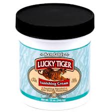 Lucky Tiger Barbrshop Menthol Mint Vanishing Cream 12 oz